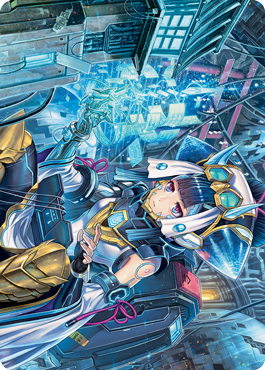 Covert Technician Art Card [Kamigawa: Neon Dynasty Art Series] | Card Citadel