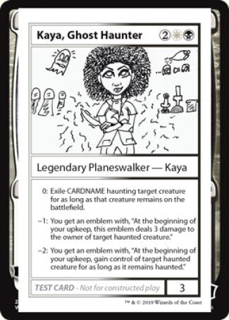 Kaya, Ghost Haunter (2021 Edition) [Mystery Booster Playtest Cards] | Card Citadel