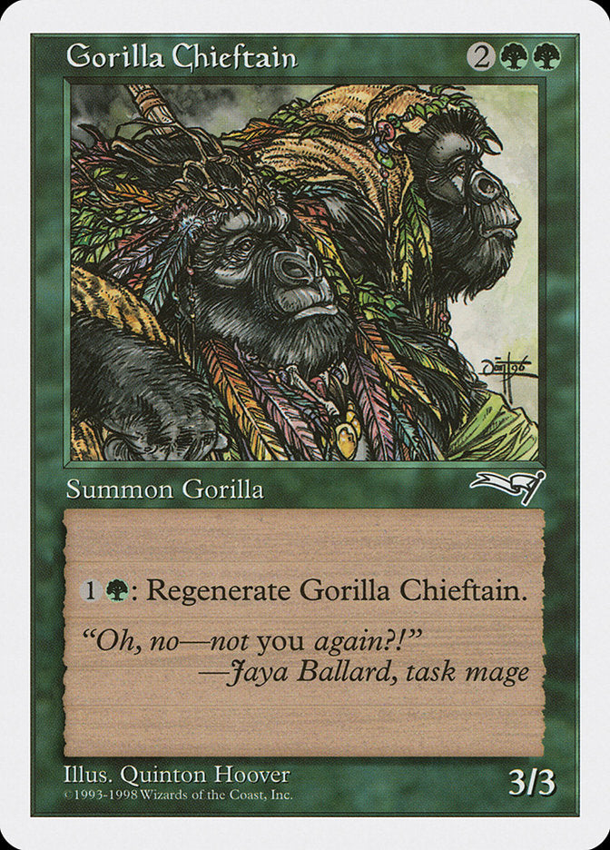 Gorilla Chieftain [Anthologies] | Card Citadel