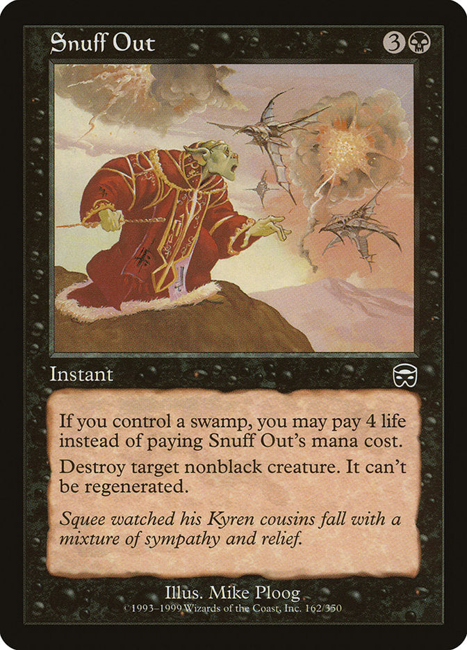 Snuff Out [Mercadian Masques] | Card Citadel