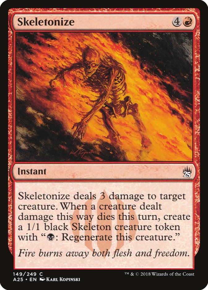 Skeletonize [Masters 25] | Card Citadel