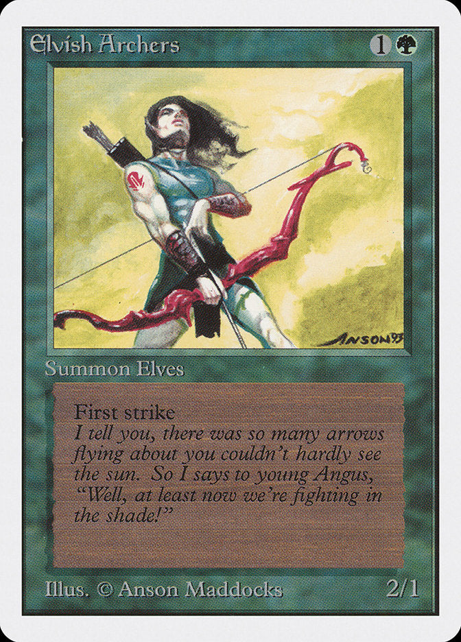 Elvish Archers [Unlimited Edition] | Card Citadel