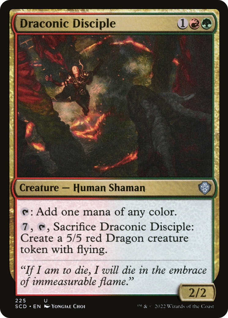 Draconic Disciple [Starter Commander Decks] | Card Citadel