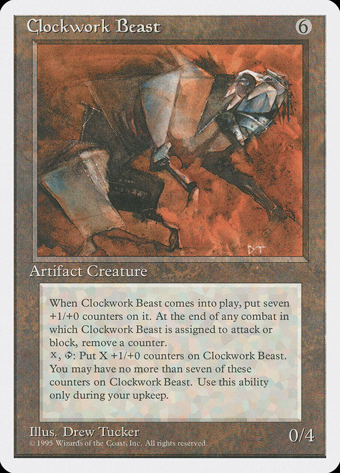 Clockwork Beast [Fourth Edition] | Card Citadel