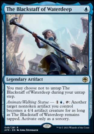 The Blackstaff of Waterdeep (Promo Pack) [Dungeons & Dragons: Adventures in the Forgotten Realms Promos] | Card Citadel