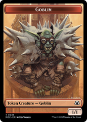 Goblin // Eldrazi Double-Sided Token [March of the Machine Commander Tokens] | Card Citadel