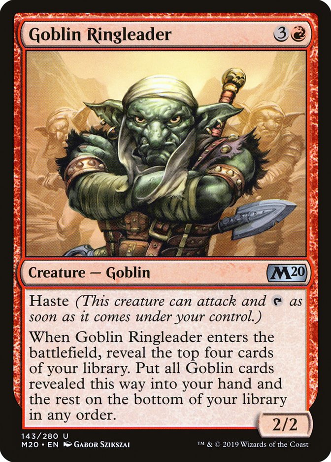Goblin Ringleader [Core Set 2020] | Card Citadel