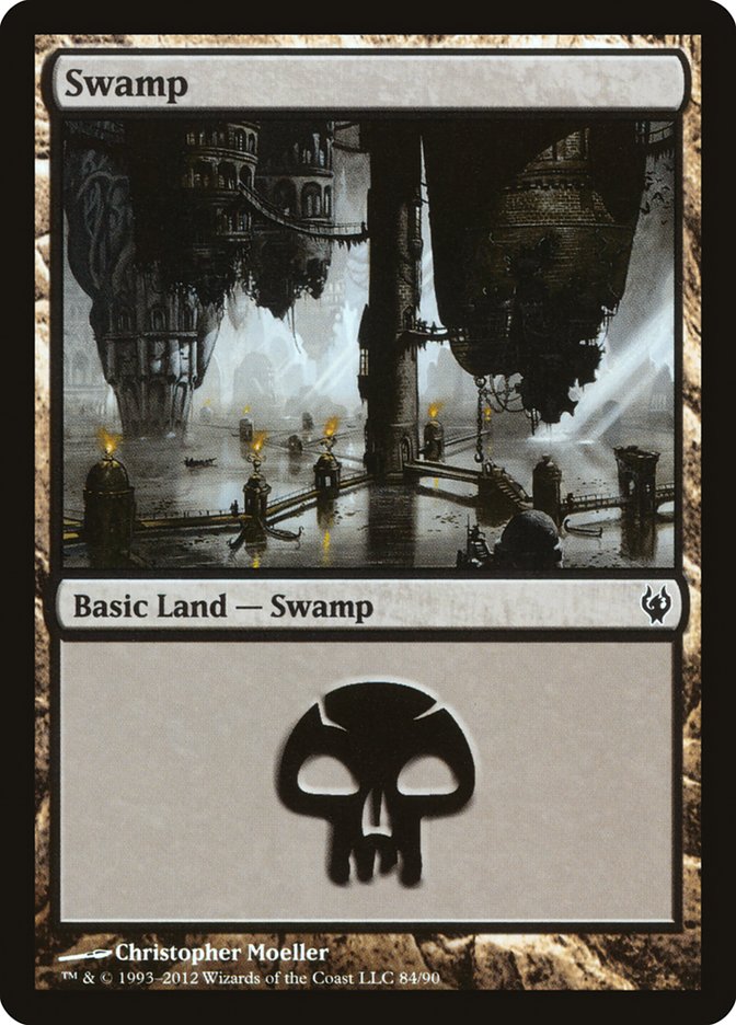 Swamp (84) [Duel Decks: Izzet vs. Golgari] | Card Citadel