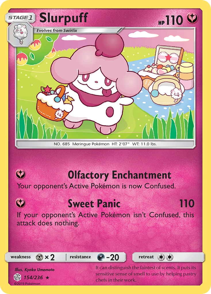 Slurpuff (154/236) [Sun & Moon: Cosmic Eclipse] | Card Citadel