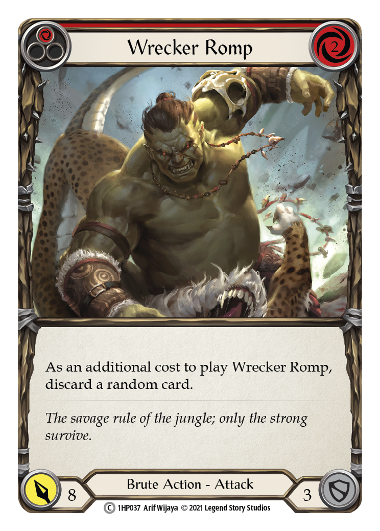 Wrecker Romp (Red) [1HP037] | Card Citadel