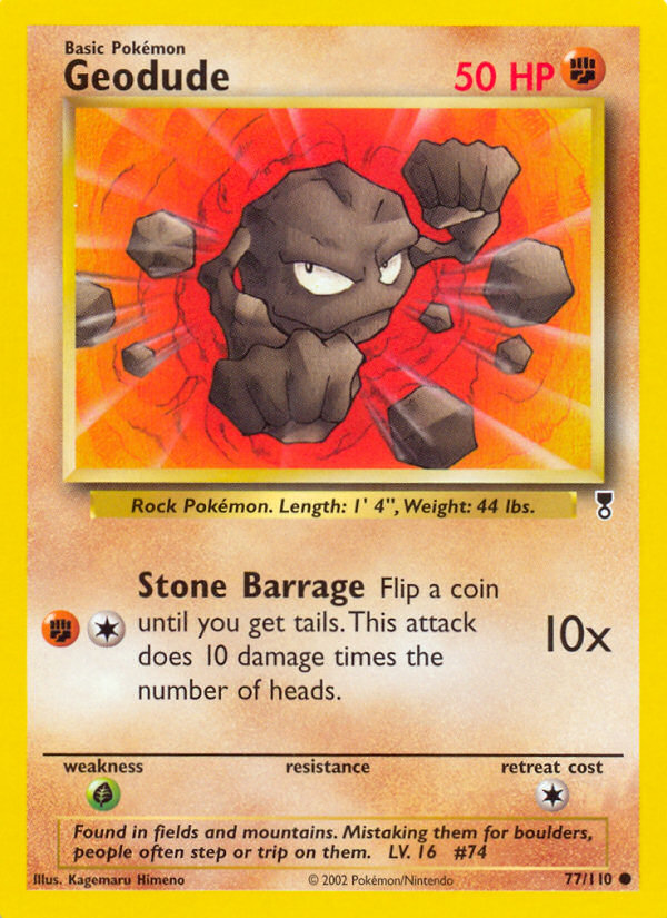 Geodude (77/110) [Legendary Collection] | Card Citadel