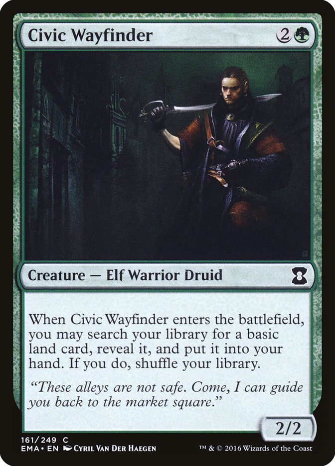 Civic Wayfinder [Eternal Masters] | Card Citadel