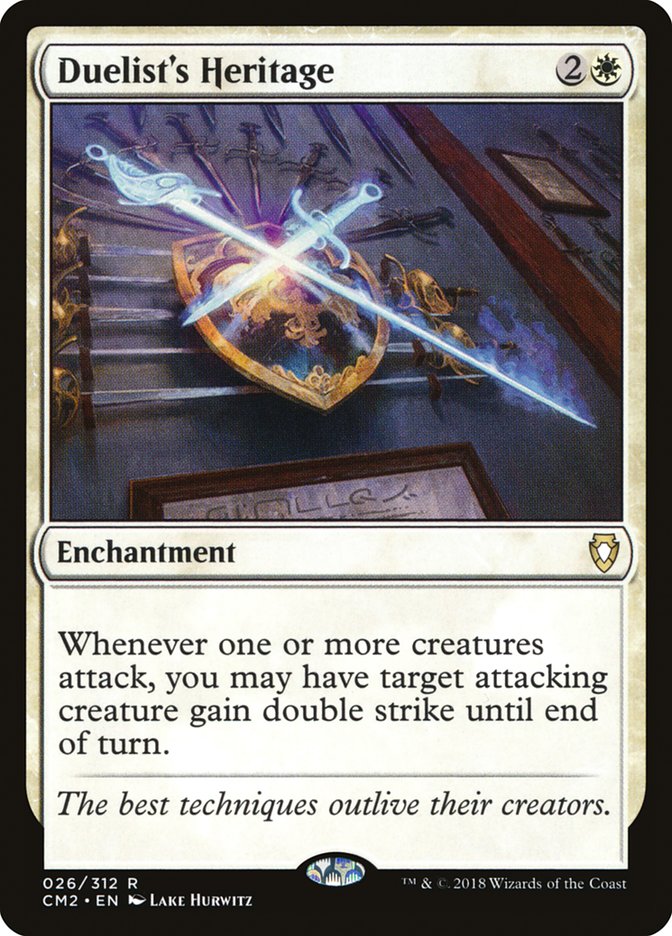 Duelist's Heritage [Commander Anthology Volume II] | Card Citadel
