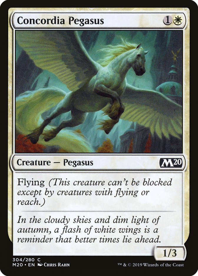 Concordia Pegasus [Core Set 2020] | Card Citadel