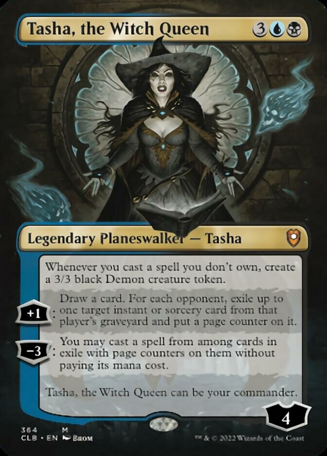 Tasha, the Witch Queen (Borderless) [Commander Legends: Battle for Baldur's Gate] | Card Citadel