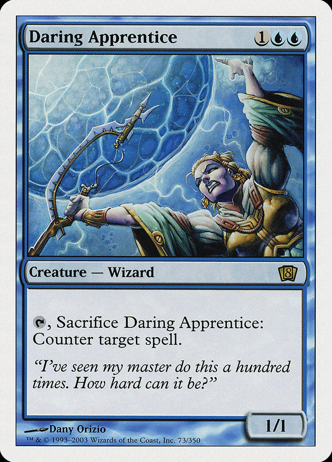 Daring Apprentice [Eighth Edition] | Card Citadel