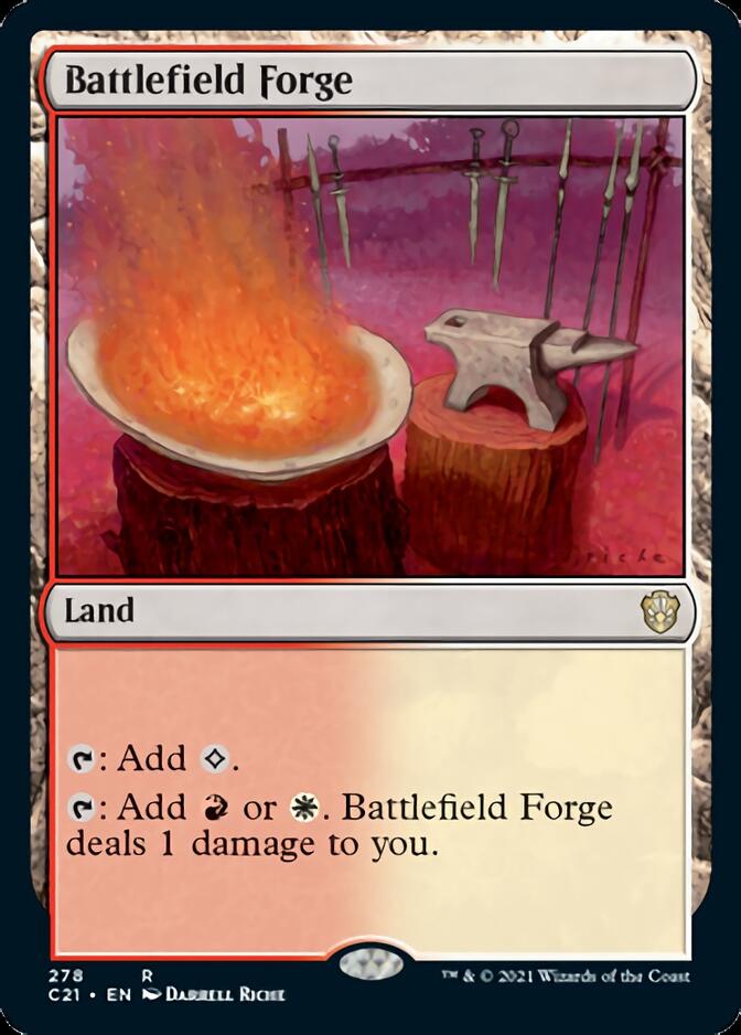 Battlefield Forge [Commander 2021] | Card Citadel