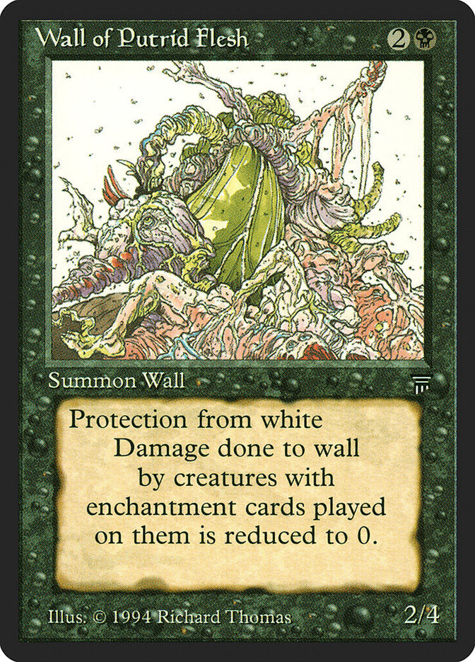 Wall of Putrid Flesh [Legends] | Card Citadel