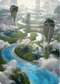 Clearwater Pathway Art Card [Zendikar Rising Art Series] | Card Citadel