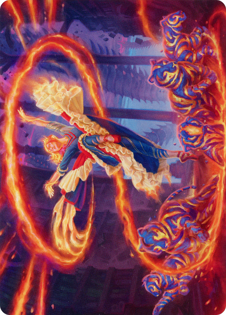 Joyful Stormsculptor Art Card [March of the Machine Art Series] | Card Citadel