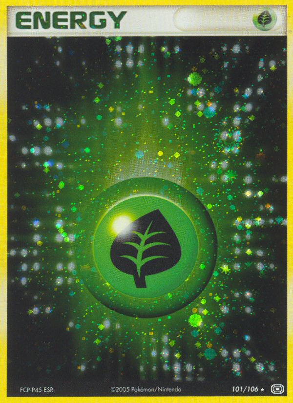 Grass Energy (101/106) [EX: Emerald] | Card Citadel