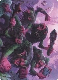 Hagi Mob Art Card [Kaldheim: Art Series] | Card Citadel