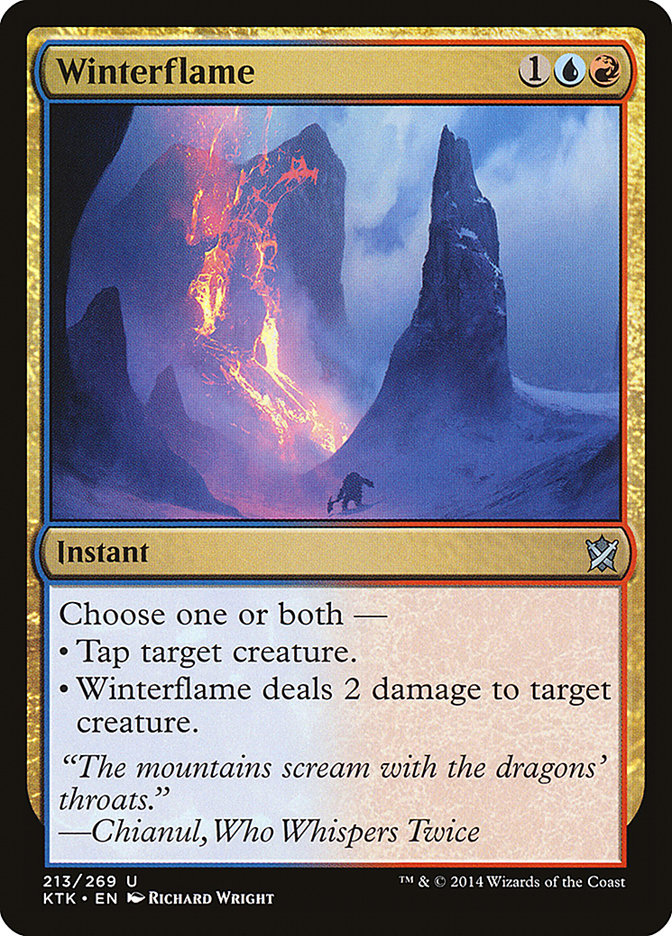 Winterflame [Khans of Tarkir] | Card Citadel