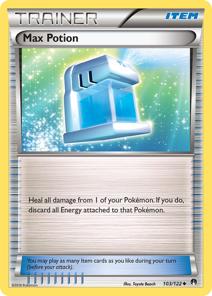 Max Potion (103/122) [XY: BREAKpoint] | Card Citadel