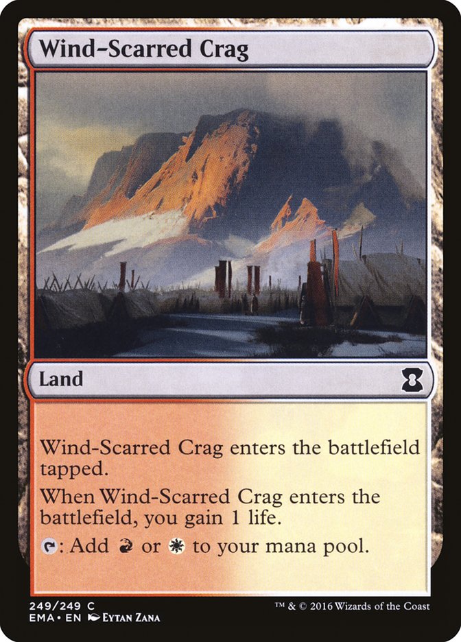 Wind-Scarred Crag [Eternal Masters] | Card Citadel