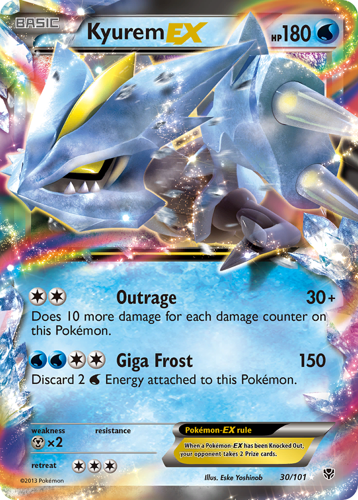 Kyurem EX (30/101) [Black & White: Plasma Blast] | Card Citadel