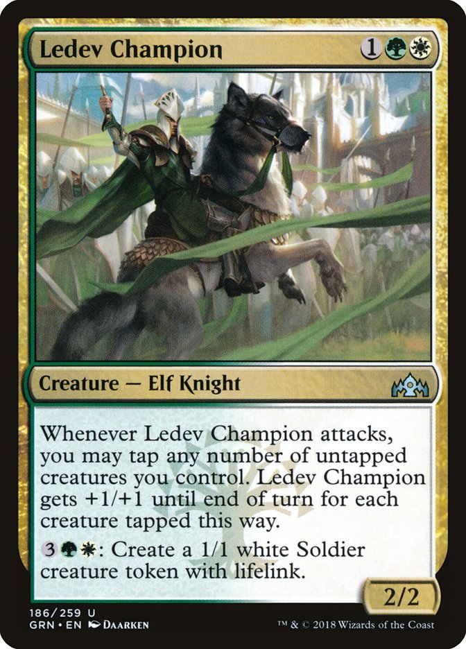 Ledev Champion [Guilds of Ravnica] | Card Citadel