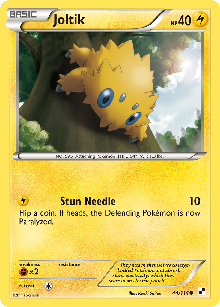 Joltik (44/114) [Black & White: Base Set] | Card Citadel