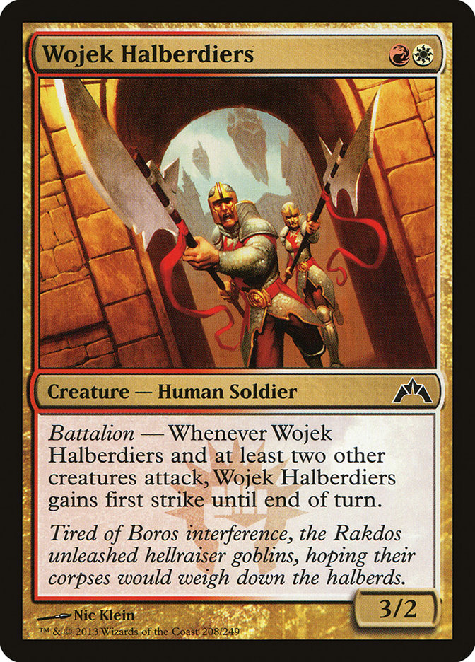 Wojek Halberdiers [Gatecrash] | Card Citadel