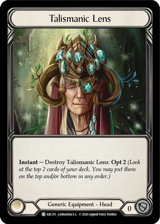 Talismanic Lens [ARC151] Unlimited Normal | Card Citadel