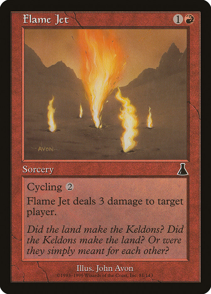 Flame Jet [Urza's Destiny] | Card Citadel