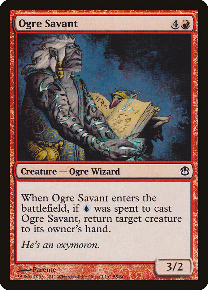 Ogre Savant [Duel Decks: Ajani vs. Nicol Bolas] | Card Citadel