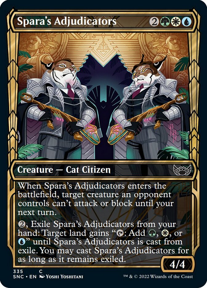 Spara's Adjudicators (Showcase Golden Age) [Streets of New Capenna] | Card Citadel