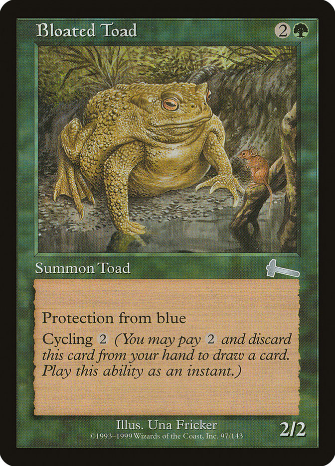 Bloated Toad [Urza's Legacy] | Card Citadel