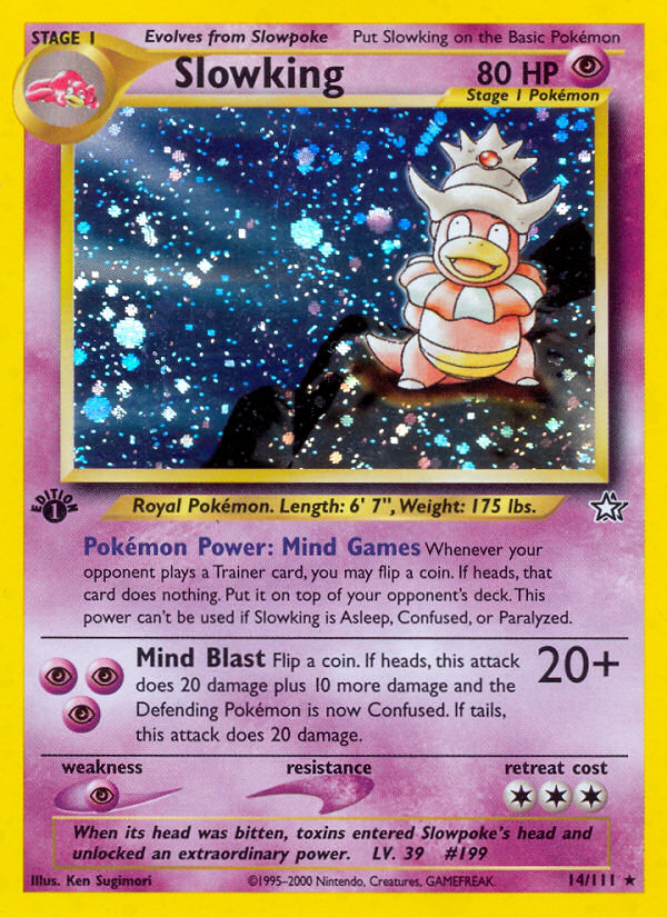 Slowking (14/111) [Neo Genesis 1st Edition] | Card Citadel