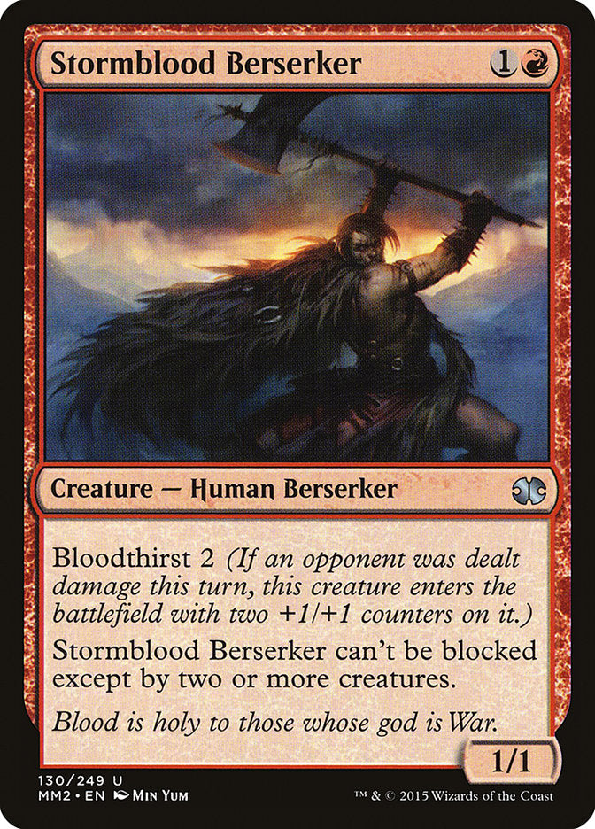 Stormblood Berserker [Modern Masters 2015] | Card Citadel