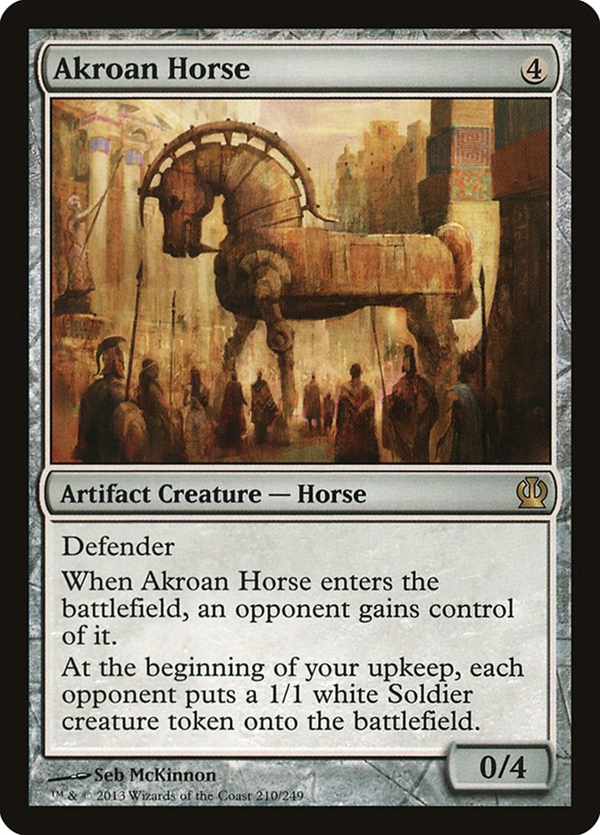 Akroan Horse [Theros] | Card Citadel