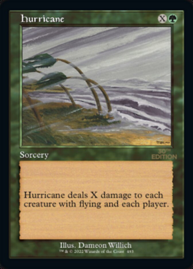 Hurricane (Retro) [30th Anniversary Edition] | Card Citadel