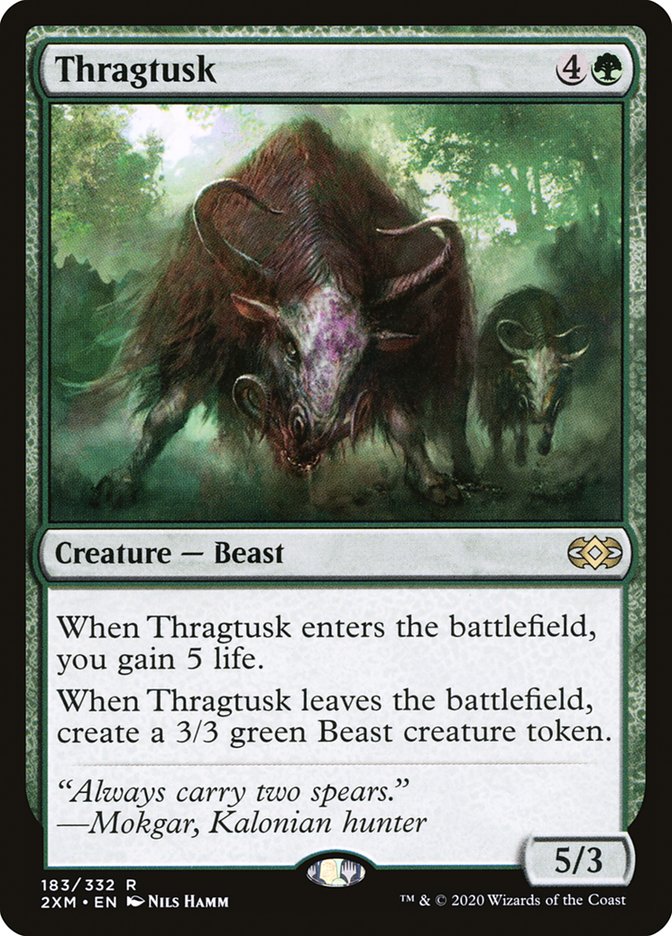 Thragtusk [Double Masters] | Card Citadel