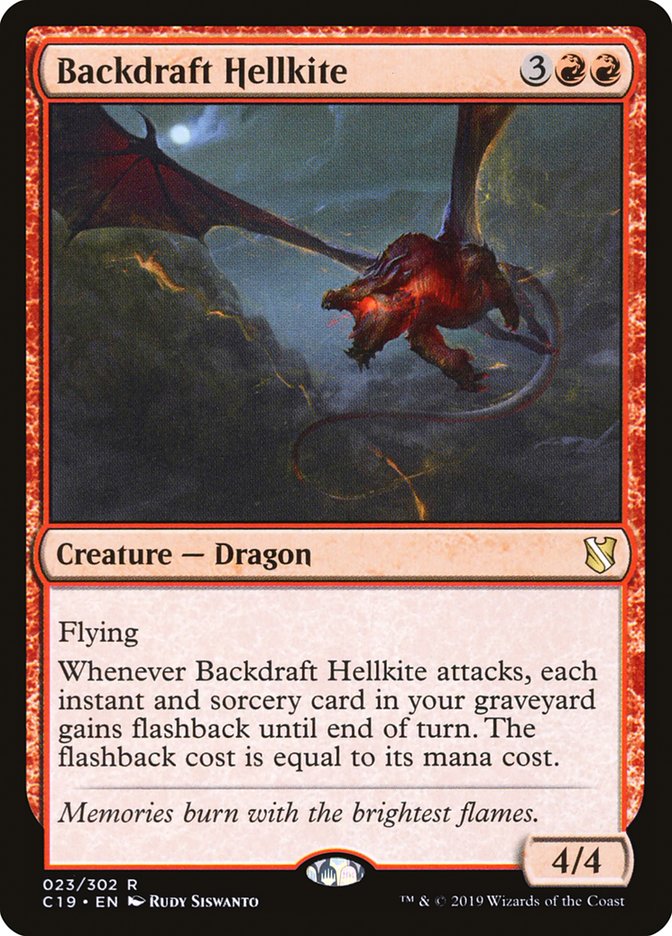 Backdraft Hellkite [Commander 2019] | Card Citadel