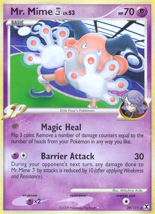 Mr. Mime (28/111) [Platinum: Rising Rivals] | Card Citadel