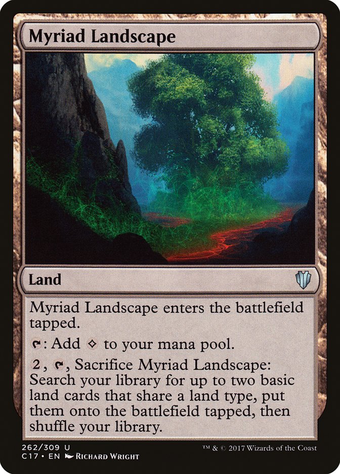 Myriad Landscape [Commander 2017] | Card Citadel