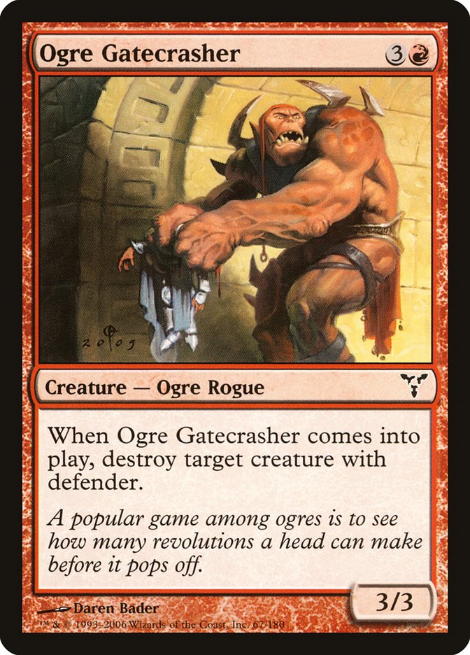 Ogre Gatecrasher [Dissension] | Card Citadel