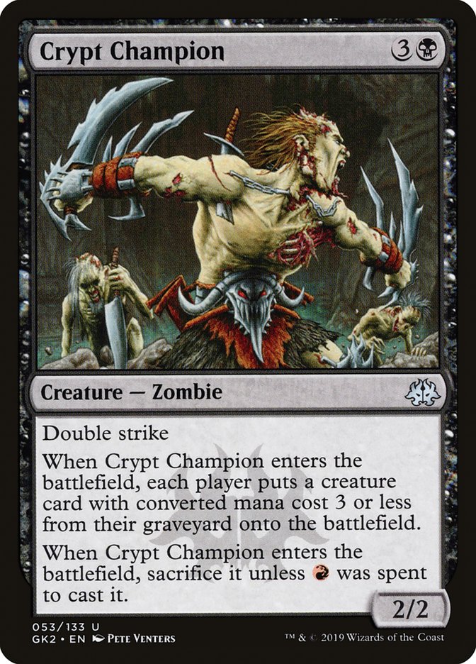 Crypt Champion [Ravnica Allegiance Guild Kit] | Card Citadel