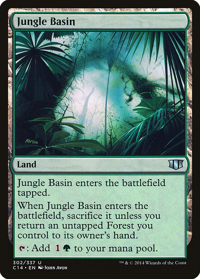 Jungle Basin [Commander 2014] | Card Citadel