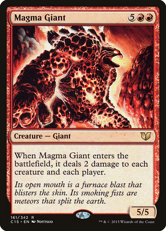 Magma Giant [Commander 2015] | Card Citadel